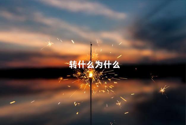 转什么为什么