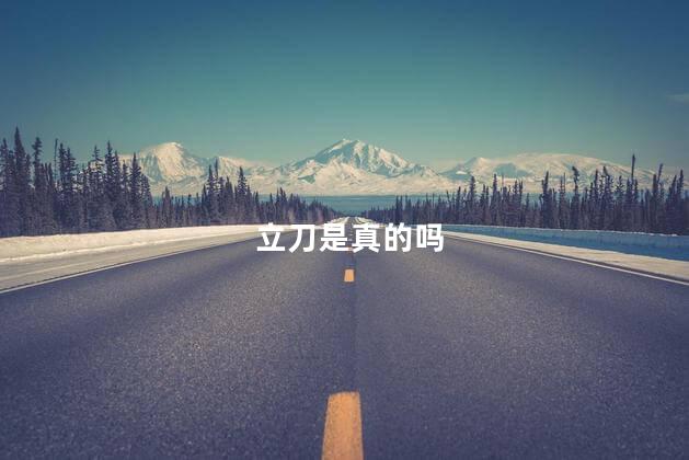 立刀是真的吗