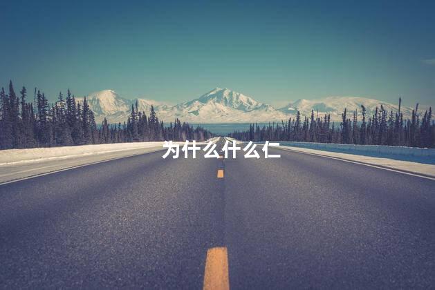 为什么什么仁