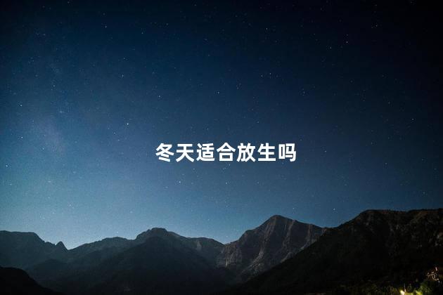 冬天适合放生吗，冬天适合放生小鸟吗