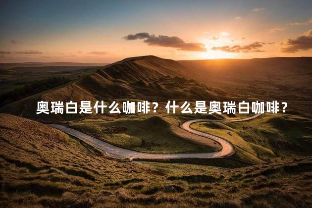 奥瑞白是什么咖啡？什么是奥瑞白咖啡？35字以内，简单明了。