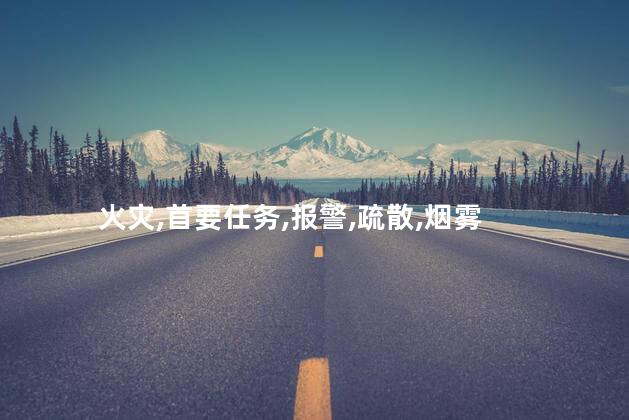 火灾初起时的首要任务是什么？初起火灾的首要任务：迅速扑灭火势